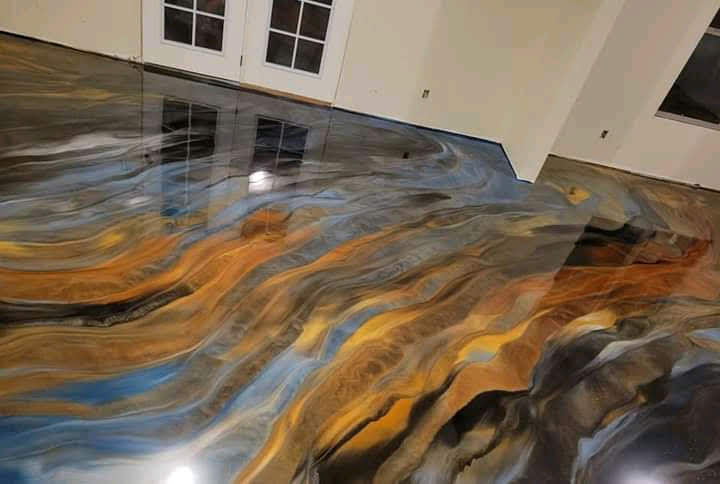Epoxy floor coating in a Uganda factory — FloorCraft Uganda