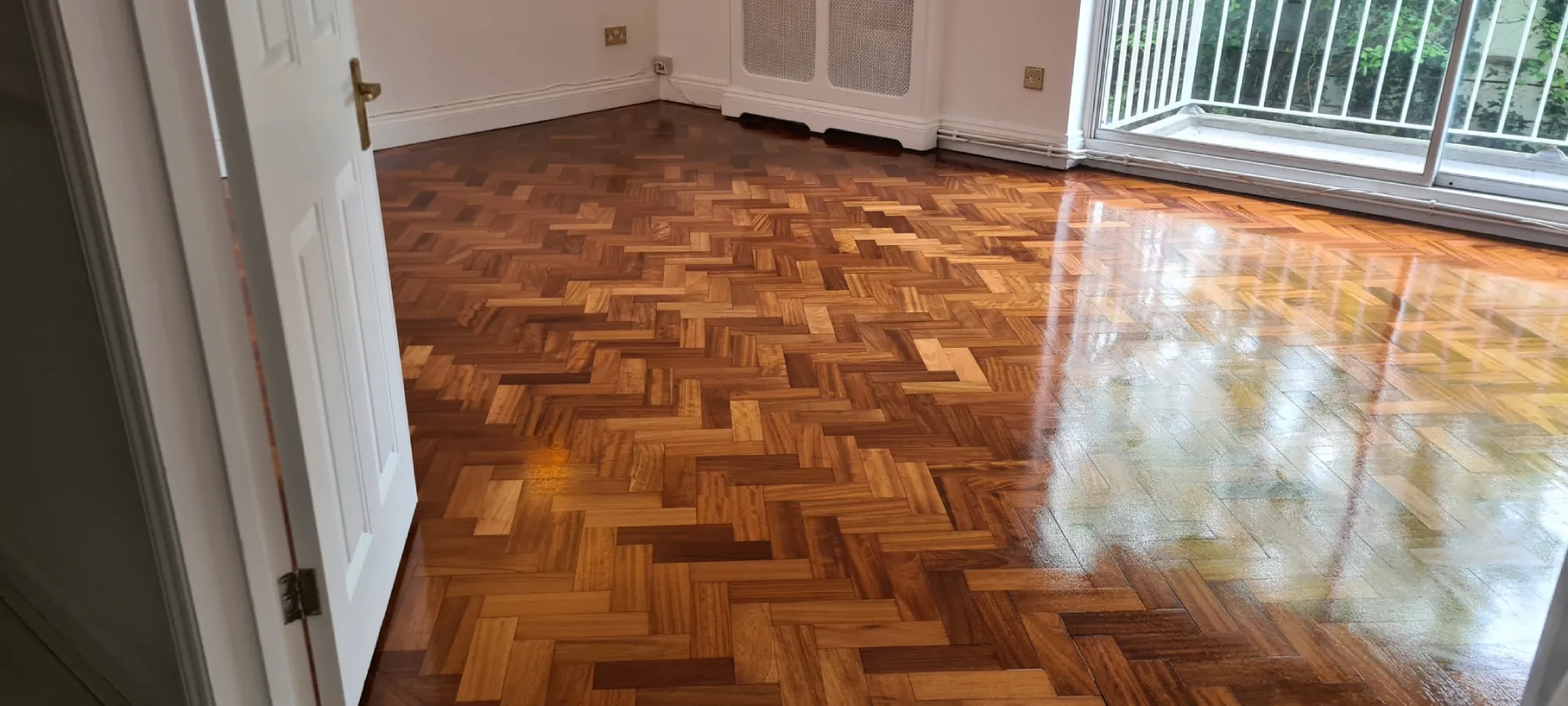 Dining room hardwood floor Uganda