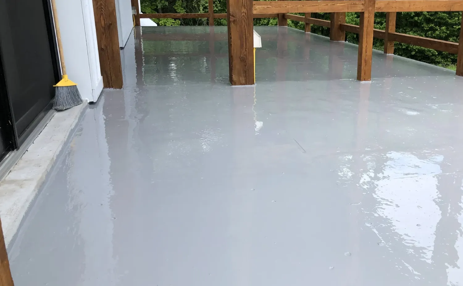 Bathroom waterproofing membrane application in Uganda