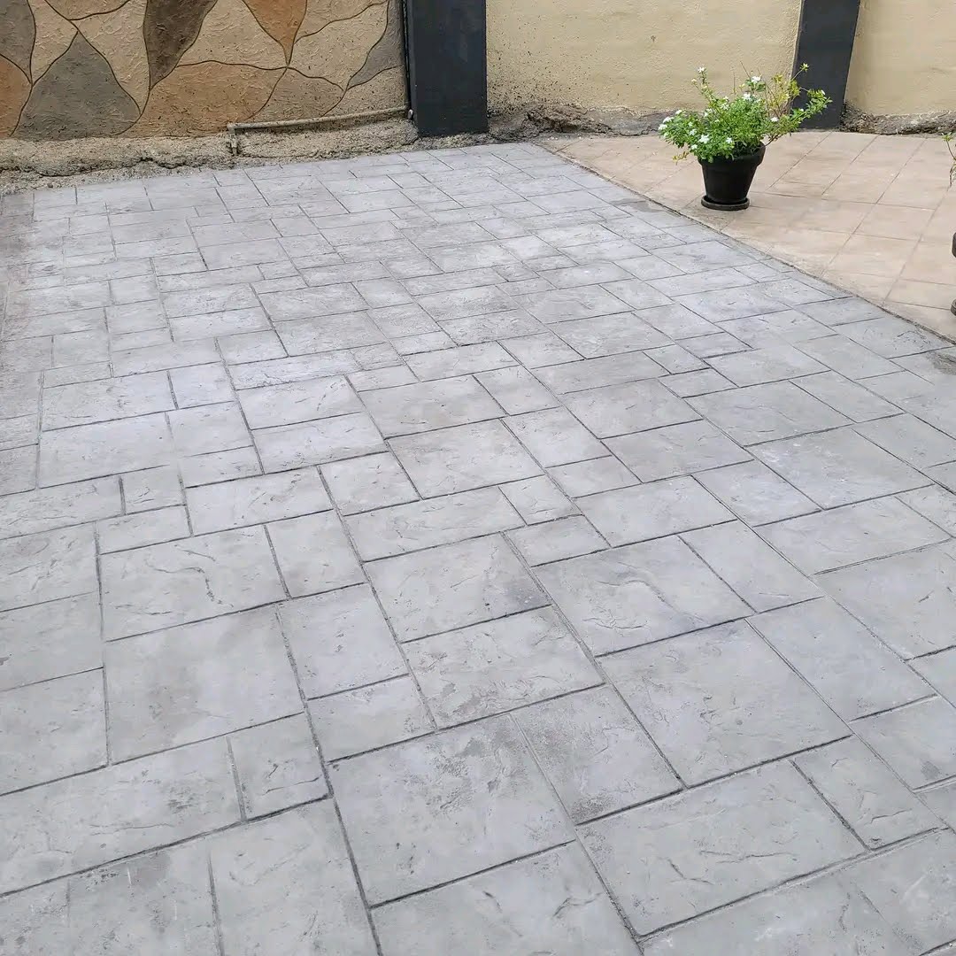 Stamped concrete compound Uganda