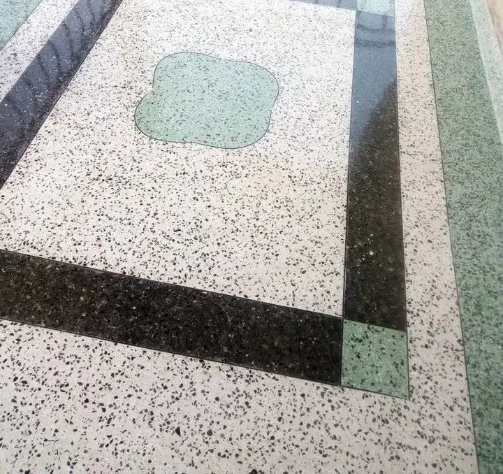 Home bathroom terrazzo floor in Kampala residential property