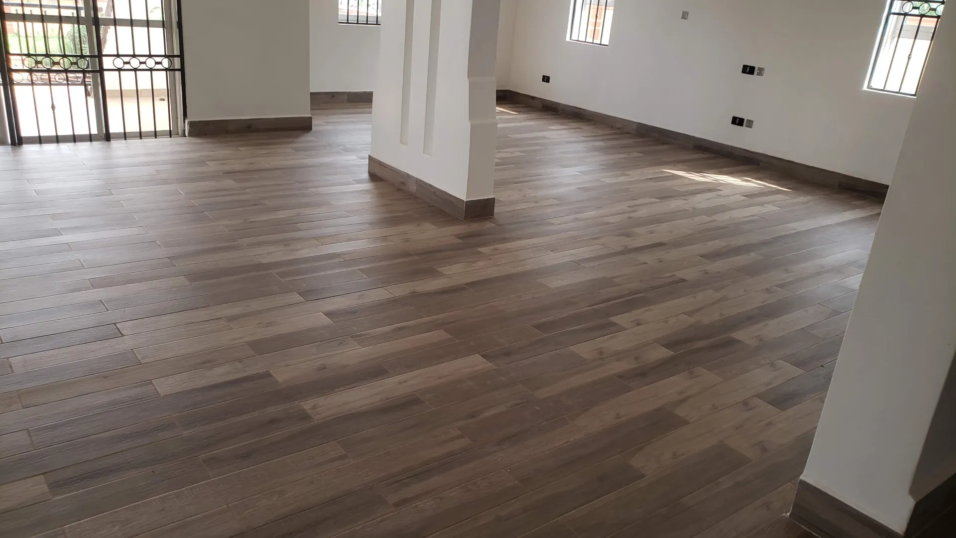 Hotel room hardwood floor Uganda